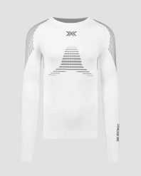 Koszulka męska X-Bionic Invent Shirt Ls White W300. Białe t-shirty sportowe męskie X BIONIC, m, bez ramiączek, do biegania. Za 459.99 zł.