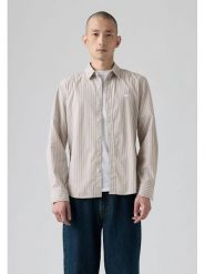 Levi's Koszula w kolorze beżowo-białym rozmiar: S. Brązowe koszule męskie Levi's, s, bez wzorów, bez kołnierzyka, bez ramiączek. Za 110.81 zł.