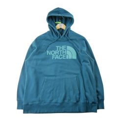 Second life - Damska niebieska bluza z kapturem TNF - Stan bardzo dobry. Niebieskie bluzy z kapturem damskie The North Face. Za 127.76 zł.