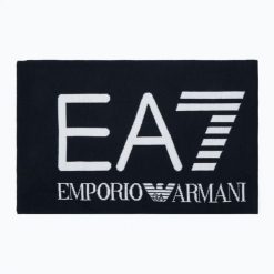 Szalik EA7 Mountain Visibility. Czarne szaliki i kominy damskie EA7 Emporio Armani, na zimę, bez wzorów, z materiału. Za 179.99 zł.