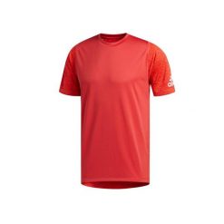 Koszulka sportowa męska Adidas Glored Rouglo. Czerwone t-shirty sportowe męskie Adidas, m, z poliesteru, bez ramiączek. Za 62.00 zł.