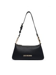 LOVE MOSCHINO Torebka JC4007PP1PLB0000 Czarny. Czarne torebki klasyczne damskie Love Moschino, bez wzorów, ze skóry, bez dodatków. Za 859.99 zł.