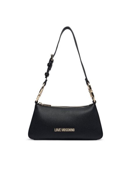 LOVE MOSCHINO Torebka JC4007PP1PLB0000 Czarny. Czarne torebki klasyczne damskie Love Moschino, bez wzorów, ze skóry, bez dodatków. Za 734.99 zł.