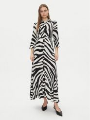 YAS Sukienka koszulowa Savanna 26022663 Beżowy Loose Fit. Brązowe sukienki damskie YAS, s, bez wzorów, z wiskozy, bez kołnierzyka, bez ramiączek, koszulowe. Za 209.99 zł.