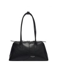 Emporio Armani Torebka EW005676 AF29741 Czarny. Czarne torebki klasyczne damskie Emporio Armani, bez wzorów, ze skóry, bez dodatków. Za 1,779.00 zł.