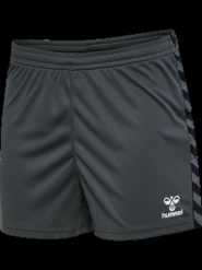 Hummel Szorty hmlAUTHENTIC PL SHORTS WOMAN z poliestru – ASPHALT. Szare szorty damskie HUMMEL, bez wzorów, z materiału, sportowe. Za 116.72 zł.