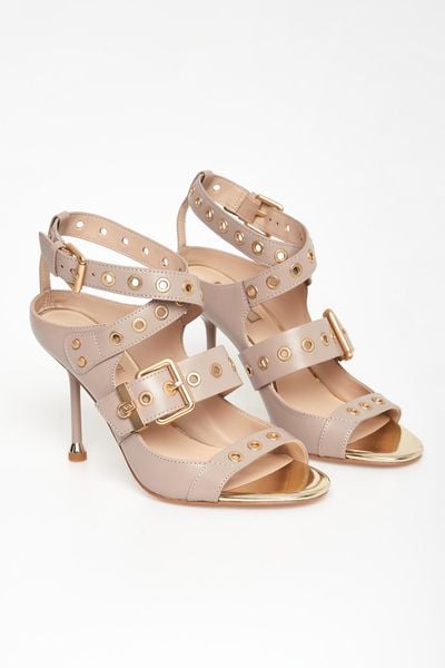 Szpilki damskie z ćwiekami LIU JO. Szpilki Liu Jo, bez wzorów, bez obcasa. Za 859.00 zł.