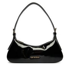 Torebka LOVE MOSCHINO. Czarne torebki klasyczne damskie Love Moschino, bez wzorów, bez dodatków. Za 659.99 zł.