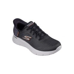 Buty sportowe Sneakersy męskie, Slip-Ins: GO WALK Flex - New World. Czarne buty sportowe na co dzień męskie Skechers, bez zapięcia, trekkingowe. Za 339.99 zł.