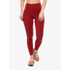 Legginsy damskie Smartwool Active Legging. Czerwone bielizna termoaktywna damska Smartwool, s, bez wzorów. Za 398.99 zł.