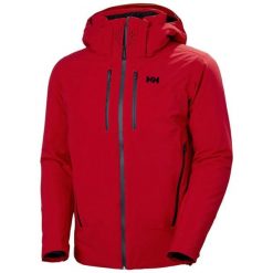 Kurtka narciarska Helly Hansen Steilhang 2.0. Czerwone kurtki narciarskie i snowboardowe damskie Helly Hansen, m, bez wzorów, z elastanu, bez kaptura, narciarskie. Za 2,062.00 zł.