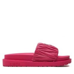 Klapki Big Star Shoes. Czerwone klapki damskie BIG STAR SHOES, bez wzorów, bez obcasa. Za 99.99 zł.