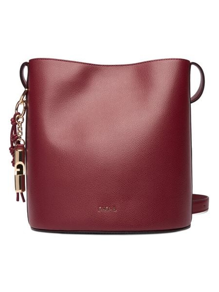 Furla Torebka Roxie S WB01875 ARE000 CN CGQ00 Bordowy. Czerwone torebki klasyczne damskie Furla, bez wzorów, ze skóry, bez dodatków. Za 1,369.00 zł.