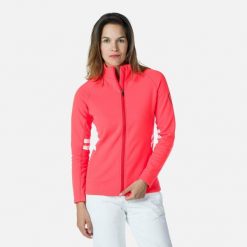 Bluza narciarska damska Rossignol W Hero Classique Clim Czerwona 22/23. Czerwone bluzy bez kaptura damskie Rossignol, l. W wyprzedaży za 579.00 zł.