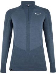 Bielizna termoaktywna damska Salewa Zebru Med Warm AMR W 1/2 Z TEE. Niebieskia bielizna termoaktywna damska Salewa, l, bez wzorów, z materiału. Za 491.50 zł.