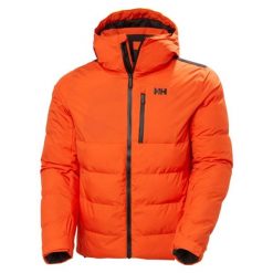 Kurtka narciarska z kapturem Helly Hansen Kvitfjell Race. Czerwone kurtki narciarskie i snowboardowe damskie Helly Hansen, m, bez wzorów, z kapturem, narciarskie. W wyprzedaży za 1,314.50 zł.