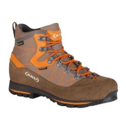 Trekkingowe Buty Damskie Trekker Leather GORETEX. Brązowe obuwie trekkingowe damskie Aku. Za 818.99 zł.