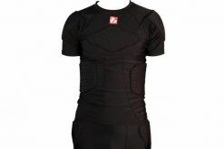 Koszulka kompresyjna z krótkim rękawem, futbol amerykański FS-09. Czarne t-shirty sportowe męskie BARNETT, xl, bez ramiączek, na fitness i siłownię. Za 199.00 zł.