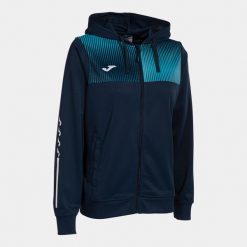 Damska bluza dresowa z kapturem Joma Eco Supernova. Niebieskie bluzy z kapturem damskie Joma, xs, z dresówki. Za 219.00 zł.