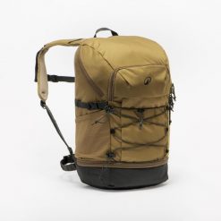 Plecak turystyczny Quechua Arpenaz NH500 30 litrów. Brązowe plecaki damskie QUECHUA, bez wzorów, z materiału. Za 149.99 zł.