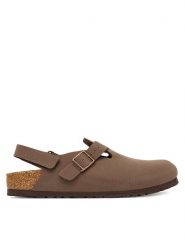 Birkenstock Sandały Tokio As 1027916 D Brązowy. Brązowe sandały chłopięce Birkenstock, ze skóry, bez zapięcia. Za 339.99 zł.