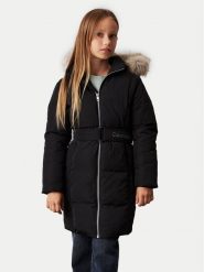 Calvin Klein Jeans Kurtka zimowa Classic IG0IG02686 Czarny Regular Fit. Czarne spodnie dziewczęce Calvin Klein Jeans, z jeansu. Za 689.99 zł.