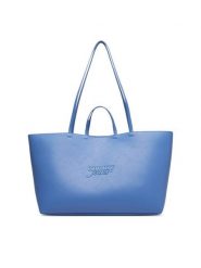 Tommy Jeans Torebka Tjw Must Tote AW0AW19051 Niebieski jasny. Niebieskie torebki klasyczne damskie Tommy Jeans, bez wzorów, z jeansu, bez dodatków. Za 449.99 zł.
