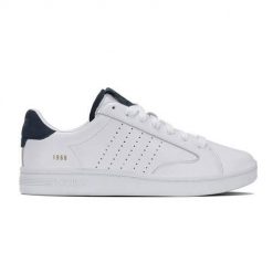 Buty do chodzenia męskie K-Swiss Lozan Klub. Białe buty sportowe na co dzień męskie K-Swiss, z materiału, bez zapięcia, trekkingowe. Za 209.00 zł.