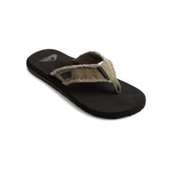 Klapki japonki męskie Quiksilver Monkey. Zielone klapki i japonki męskie Quiksilver, z tkaniny. Za 109.99 zł.
