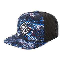 Czapka Dakine Classic Diamond Trucker Eco. Niebieskie czapki męskie Dakine, bez wzorów, sportowe. Za 79.99 zł.