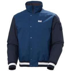 Kurtka narciarska Helly Hansen Apres Varsity. Niebieskie kurtki męskie Helly Hansen, m, bez wzorów, bez kaptura, narciarskie. W wyprzedaży za 1,294.00 zł.