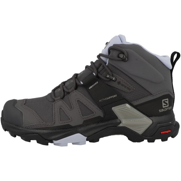 Buty trekkingowe damskie Salomon X Ultra 4 Mid Gtx W. Szare obuwie trekkingowe damskie Salomon. Za 798.00 zł.