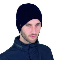 Czapka Tucano Urbano York. Niebieskie czapki męskie TUCANO URBANO, bez wzorów, z dzianiny, sportowe. Za 190.65 zł.