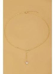 Atelier MIU Pozłacany naszyjnik z elementami ozdobnymi - dł. 50 cm rozmiar: onesize. Żółte naszyjniki damskie atelier MIU, pozłacane. Za 39.99 zł.