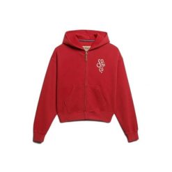 Bluza damska z kapturem Superdry Heritage Hamptons. Czerwone bluzy z kapturem damskie Superdry. Za 349.55 zł.