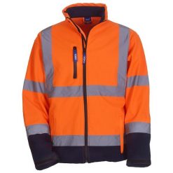 Kurtka Ochronna Soft Shell Dla Dorosłych Unisex Band & Brace HiVis. Brązowe kurtki damskie YOKO, xl, bez wzorów, bez kaptura. Za 375.99 zł.