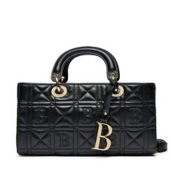 Torebka Badura. Czarne torebki klasyczne damskie Badura, bez wzorów, bez dodatków. Za 229.99 zł.