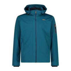 Kurtka turystyczna z kapturem i suwakiem CMP. Niebieskie kurtki męskie CMP, xl, bez wzorów, z polaru, sportowe, z kapturem. Za 371.00 zł.