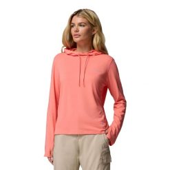 Bluza damska Columbia Sun Trek Hoodie. Brązowe bluzy bez kaptura damskie Columbia. Za 179.99 zł.