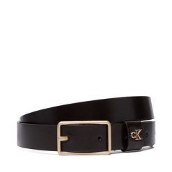 Pasek Calvin Klein. Brązowe paski damskie CALVIN KLEIN, bez wzorów. Za 209.99 zł.