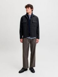 Jack & Jones Koszula w kolorze granatowym rozmiar: L. Niebieskie koszule męskie Jack & Jones, l, bez wzorów, bez kołnierzyka, bez ramiączek. Za 174.95 zł.