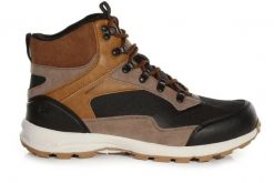 Buty trekkingowe męskie Regatta Samaris Life Demi wodoodporne. Brązowe buty trekkingowe męskie Regatta, z materiału, bez zapięcia, trekkingowe. Za 292.49 zł.