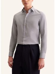 Seidensticker Koszula - Slim fit - w kolorze biało-granatowym rozmiar: 42. Niebieskie koszule męskie Seidensticker, bez wzorów, bez kołnierzyka, bez ramiączek. Za 129.95 zł.
