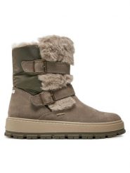 Primigi Kozaki 6869800 D GORE-TEX Beżowy. Brązowe kozaki dziewczęce Primigi, bez wzorów, z gore-texu, bez obcasa. Za 499.99 zł.