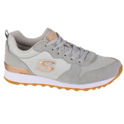 Buty do chodzenia damskie Skechers OG 85. Białe buty sportowe na co dzień damskie Skechers, bez wzorów, z materiału, trekkingowe. Za 259.99 zł.