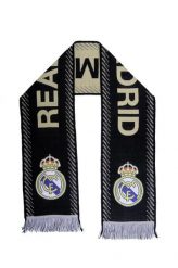Real Madryt szalik kibica wielokolorowy. Szaliki męskie Real Madrid, bez wzorów, z materiału. Za 99.88 zł.