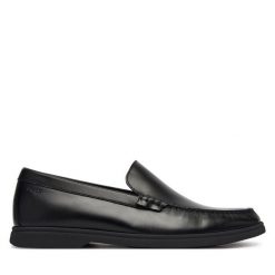 Mokasyny BOSS. Czarne mokasyny męskie Boss. Za 949.99 zł.