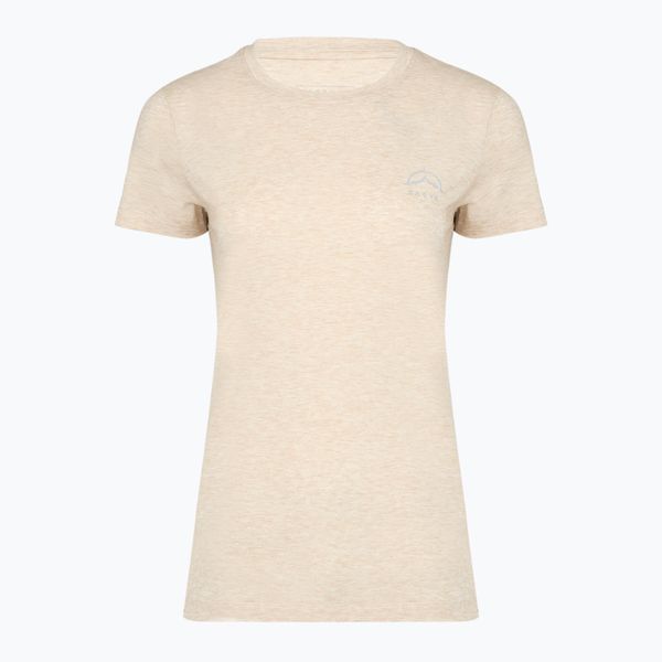 Koszulka trekkingowa damska KADVA Merivra. Brązowe t-shirty damskie KADVA, na lato, l, bez wzorów, z elastanu, bez ramiączek. Za 119.99 zł.