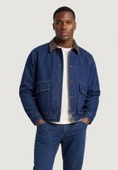 Kurtka Mężczyzna ONLY & SONS Onskaizen Rinse 9417 Pim Dnm Jacket. Niebieskie kurtki męskie Only & Sons, na jesień, m, bez wzorów, z bawełny, sportowe, bez kaptura. Za 227.17 zł.