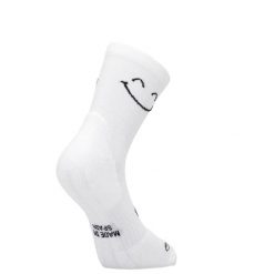 Skarpetki biegowe Sporcks Happy Mode. Białe skarpetki męskie SPORCKS, bez wzorów, z nylonu. Za 156.00 zł.